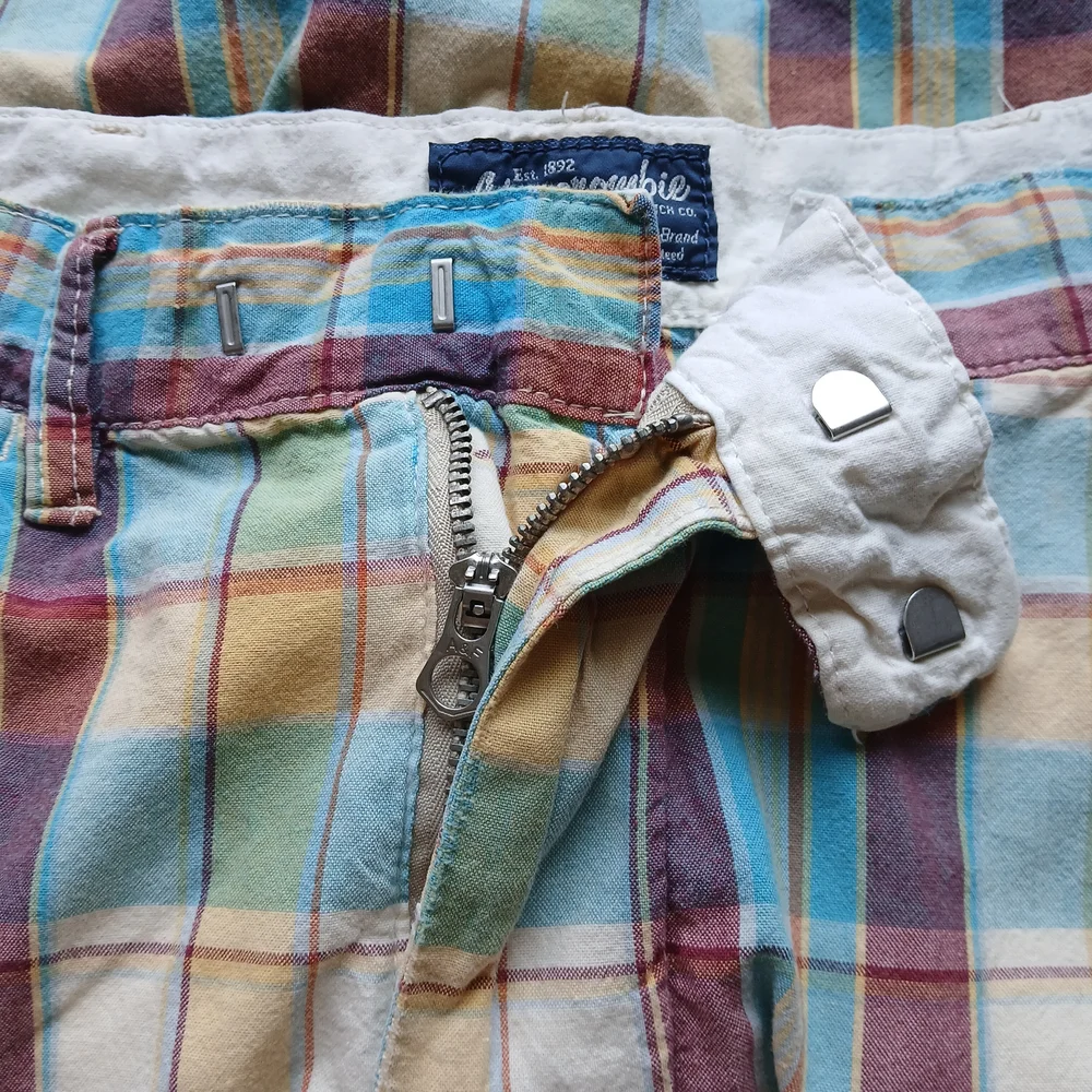 Abercrombie‎ & Fitch Multicolor Plaid Men's Shorts